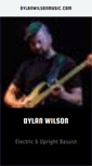 Mobile Screenshot of dylanwilsonmusic.com